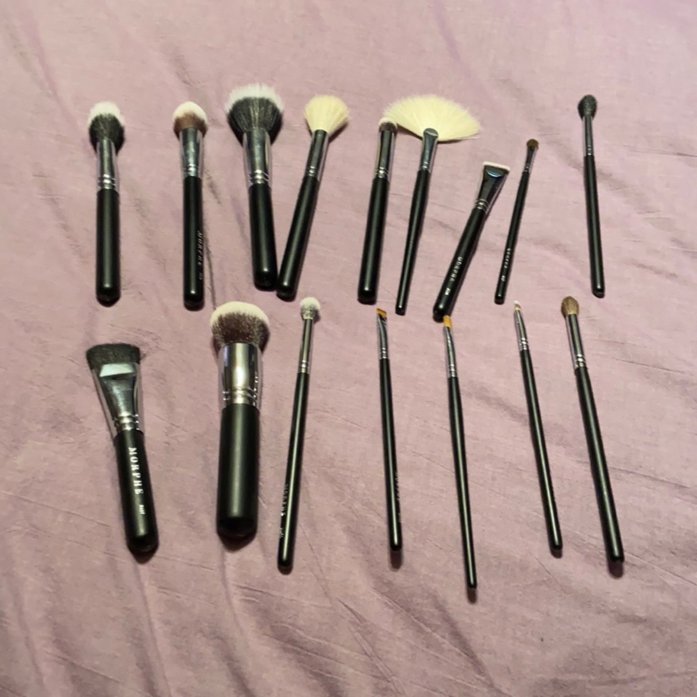 Morphe makeup brush set